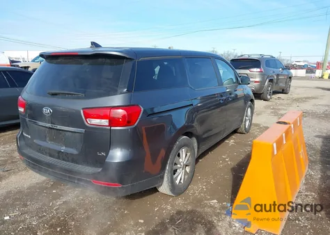 2017 Kia Sedona Lx from USA, damaged, VIN KNDMB5C15H6229540
